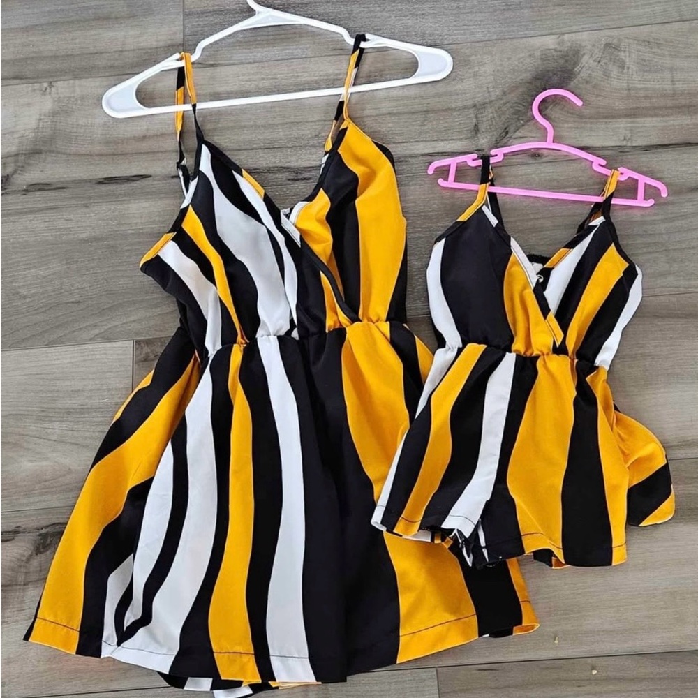 Mother/Daughter Matching Rompers - Women’s Small, Toddler 2 Years